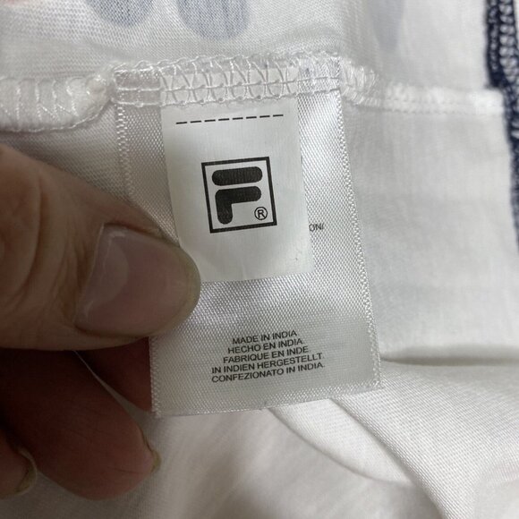 FILA‎ Blue Women's Blue, Red, White Graphic Pullover Sweatshirt Sz S - Picture 8 of 11